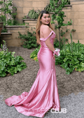 Marguerite | Mermaid Light Pink Maxi Prom Dress Near Me - Price #price_variant_lowest# - Light Pink - PromDressClub